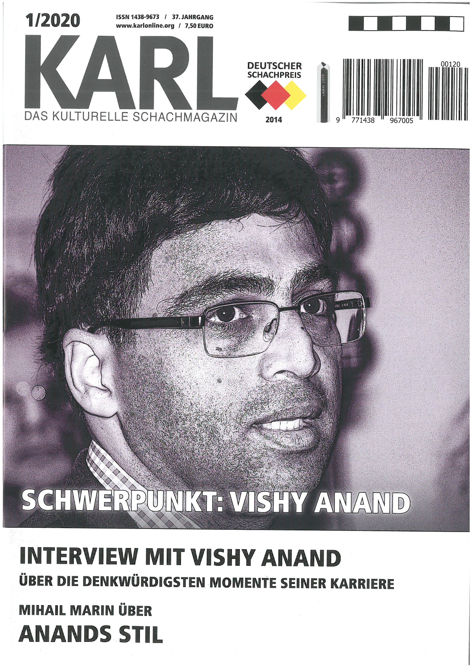 Karl 1/2020 - Schwerpunkt: Vishy Anand