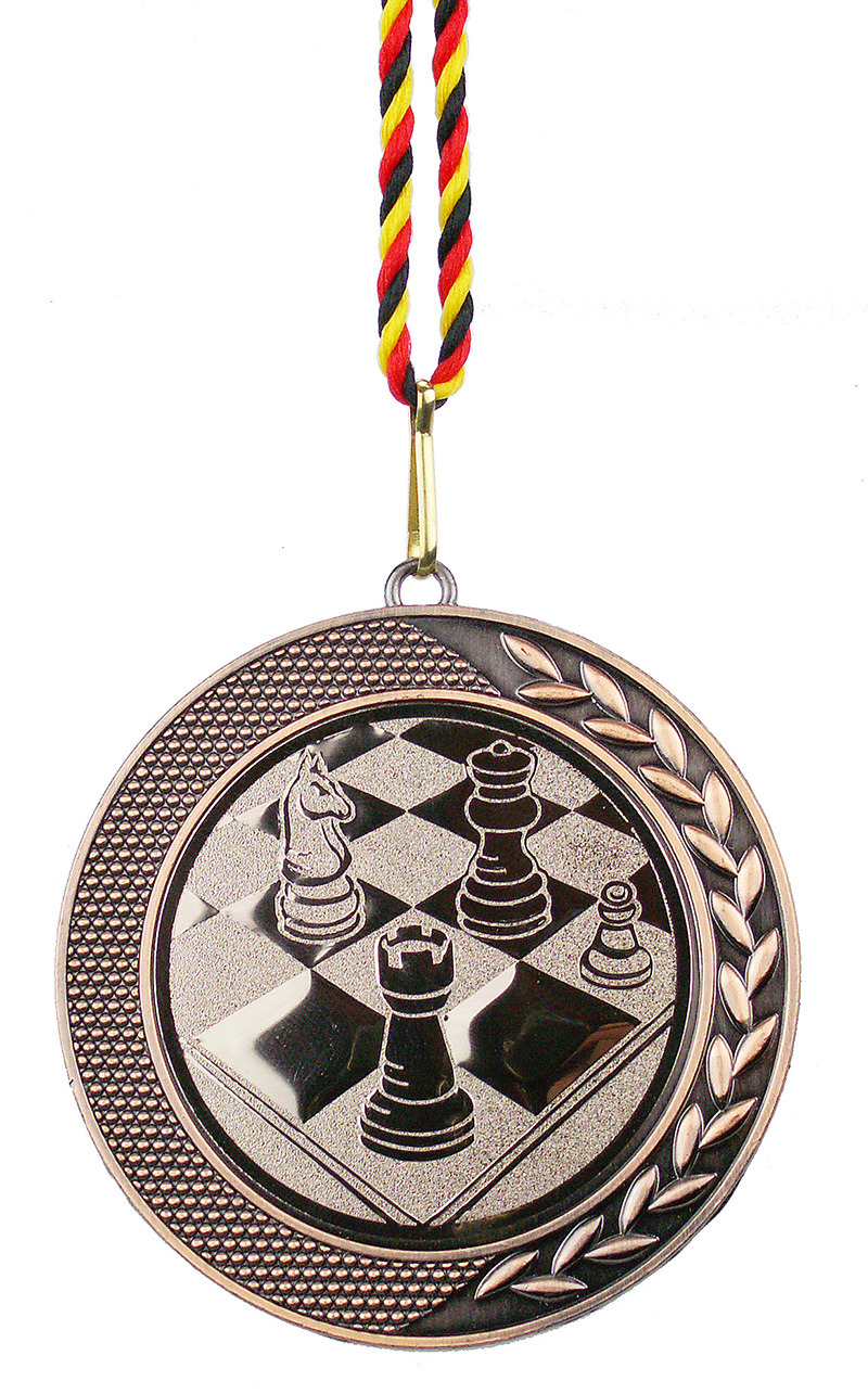 Medaille Bronze mit Aluemblem