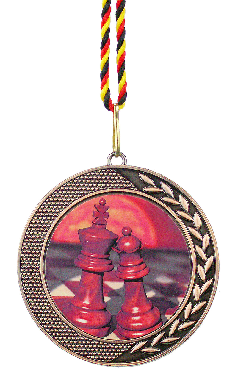 Medaille Bronze mit Farbemblem SU53
