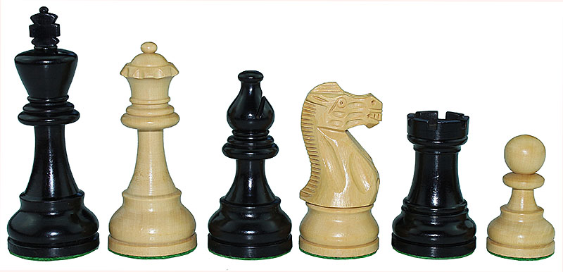 Schachfiguren Classic Schwarz