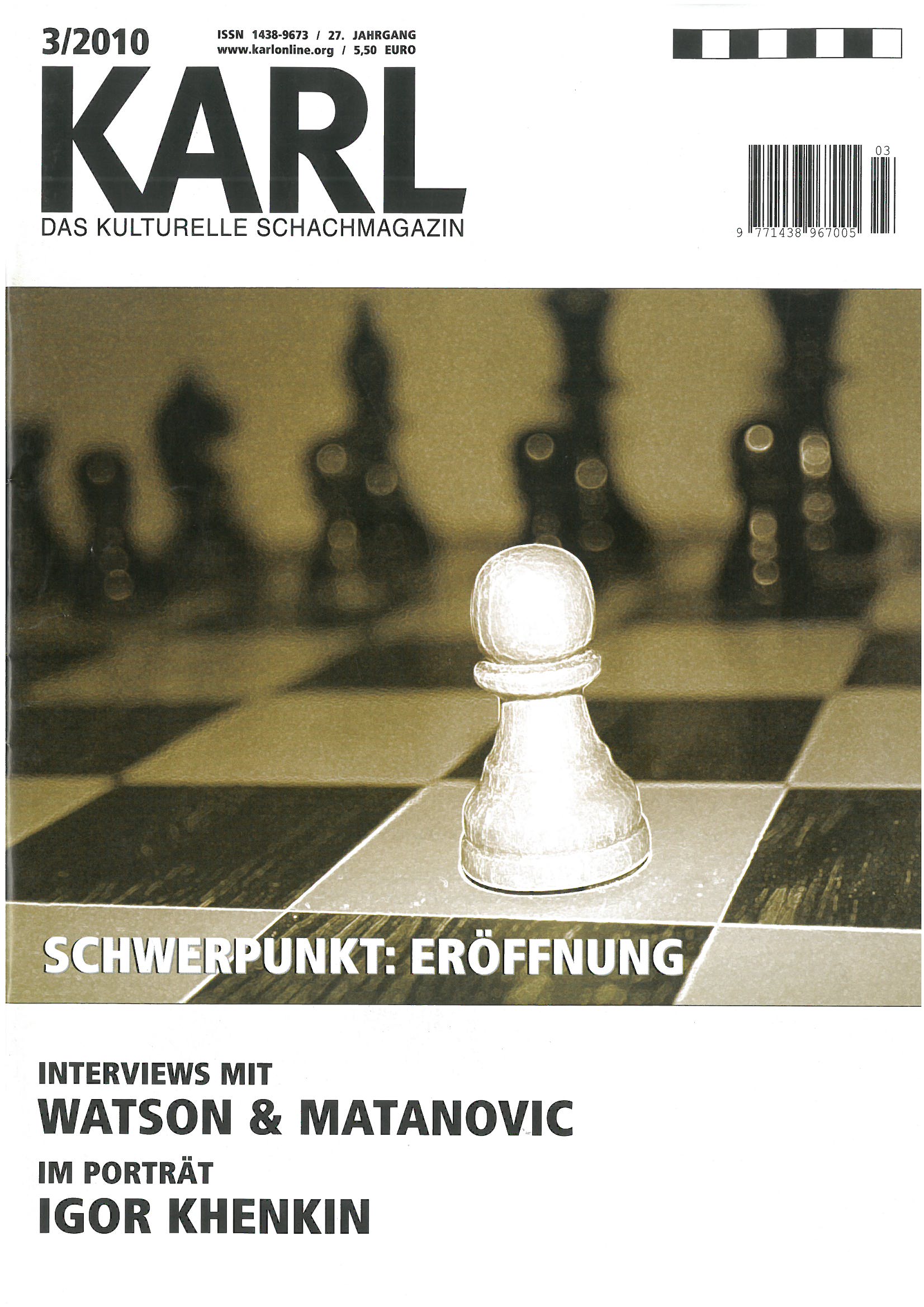 Karl 3/2010 - Schwerpunkt: Eröffnung