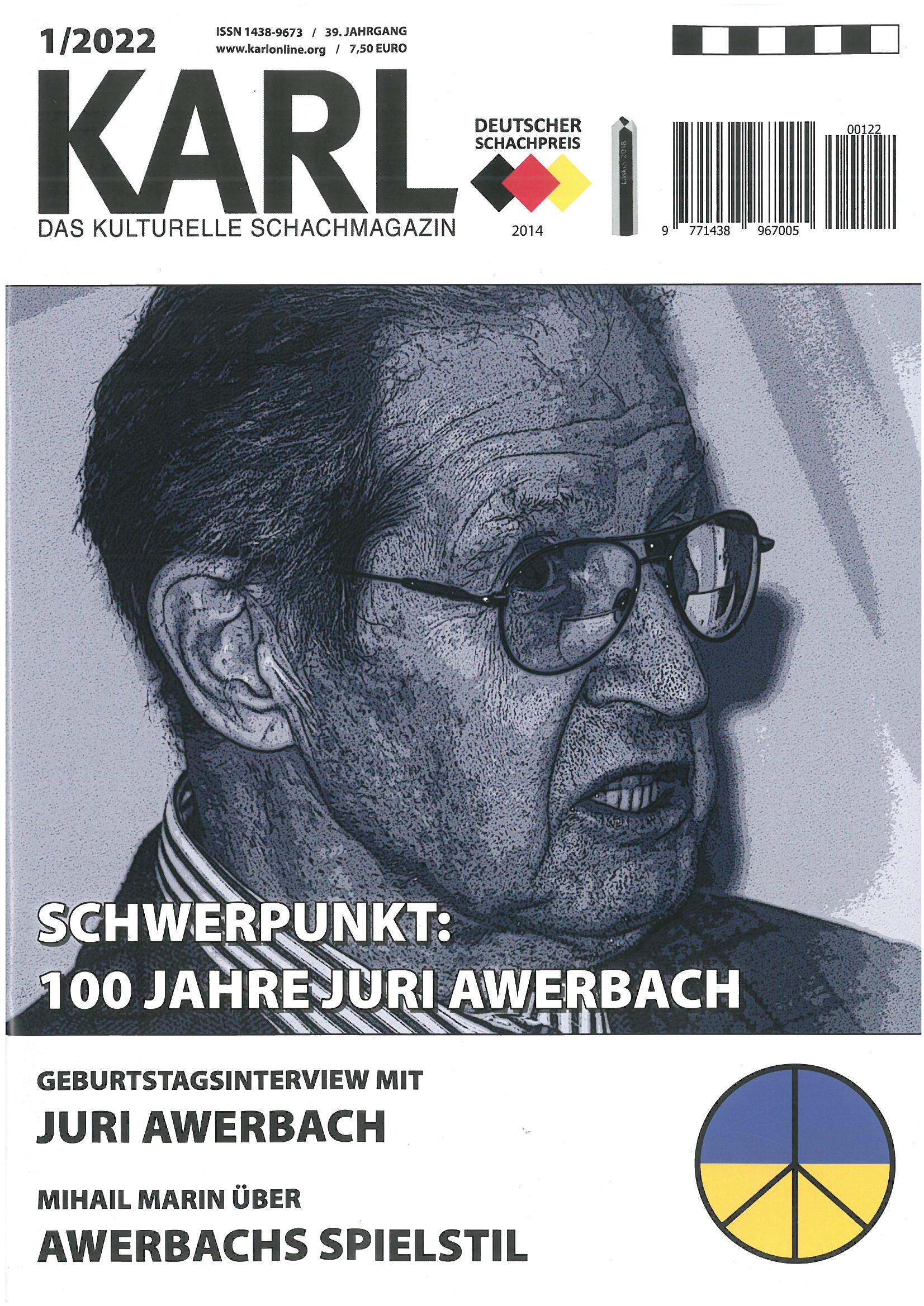 Karl 1/2022 - Schwerpunkt: 100 Jahre Juri Awerbach