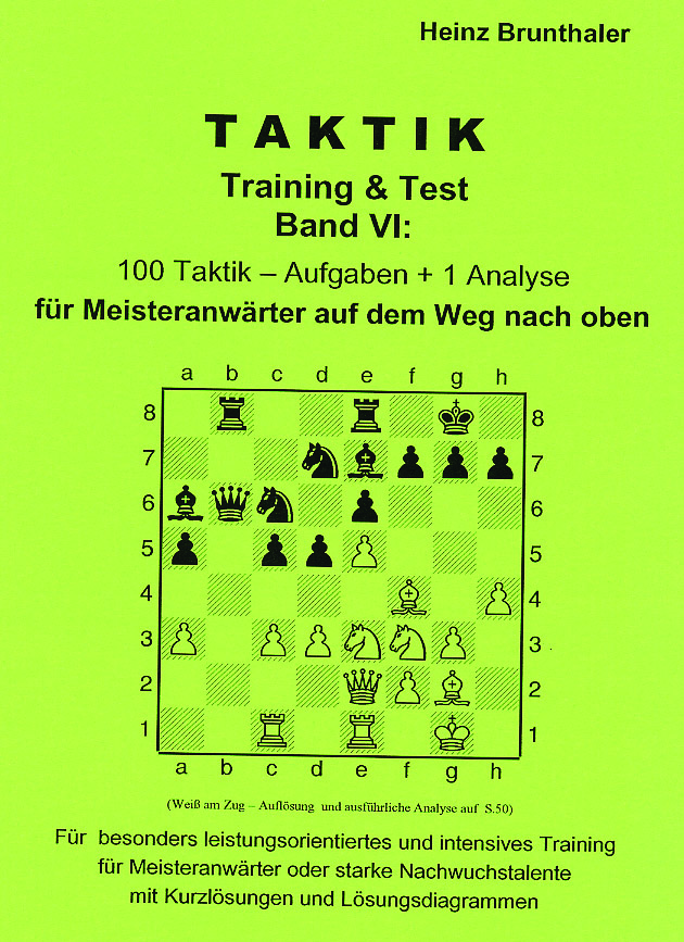 Brunthaler, Taktik Training & Test Band  6