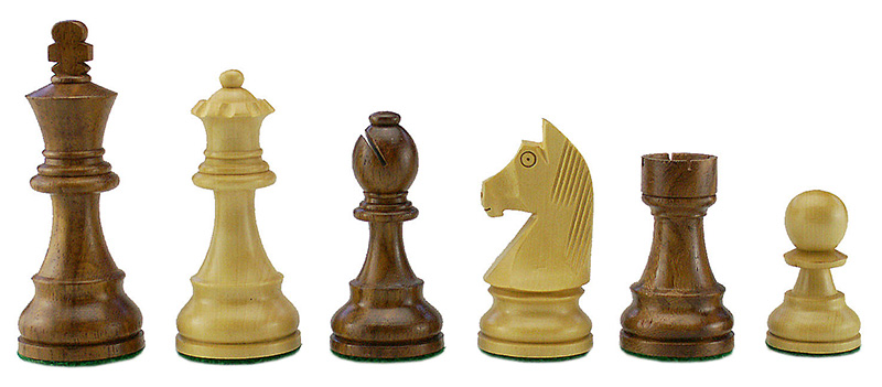 Schachfiguren Champion 89 DD – Holzkästchen