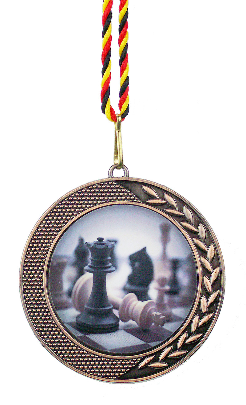 Medaille Bronze mit Farbemblem SU52