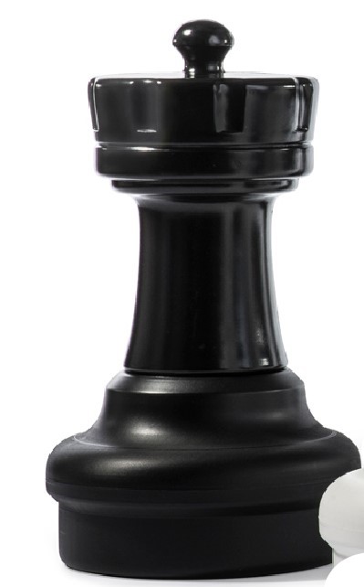 Ersatzfiguren – Turm – schwarz