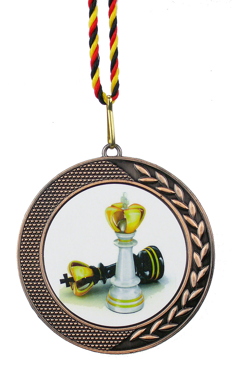 Medaille Bronze mit Farbemblem SU51